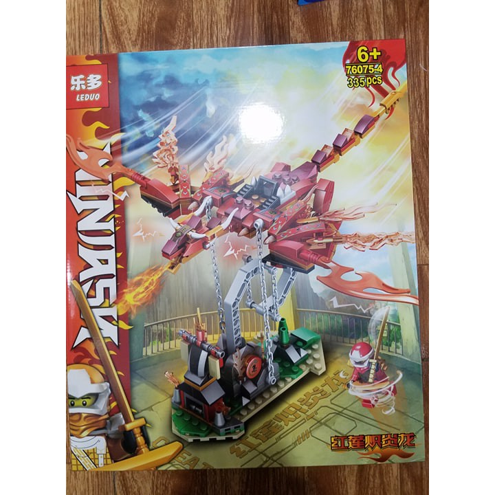 Lego - Ledou 76075 ( Xếp Hình Phong Cách Cân Bằng Trọng Lực 4 Mẫu Rồng Ninjago )