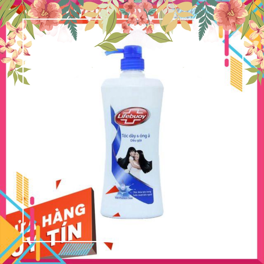 Dầu gội Lifeboy tóc dày óng ả 640ml