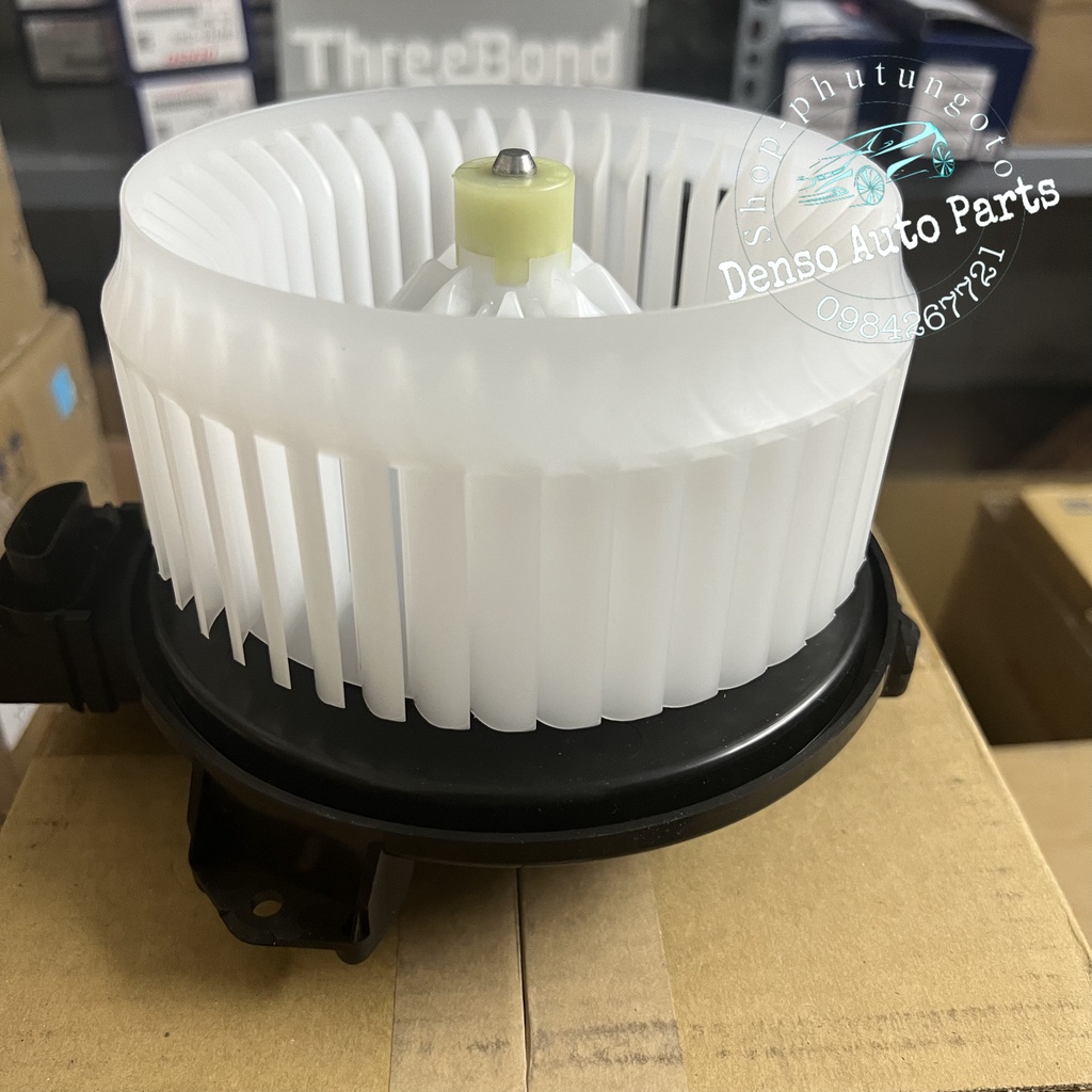 Mô tơ quạt dàn lạnh điều hòa Toyota Vios 2007, Yaris 2009.. hàng chính hãng Denso