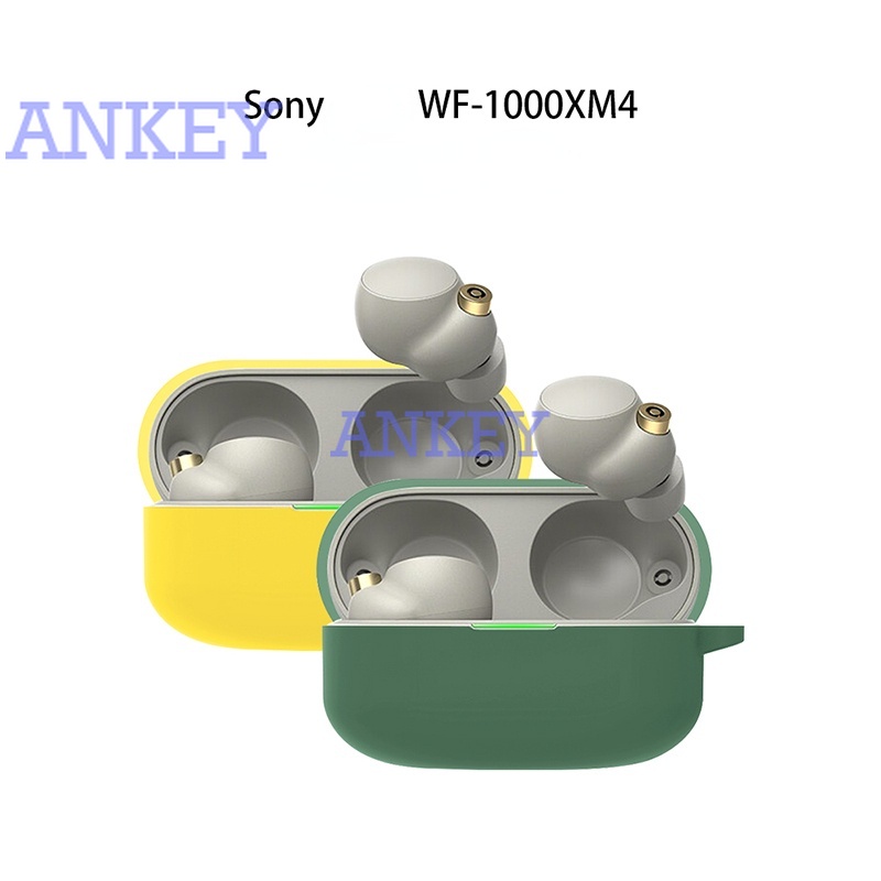 Case for Sony WF-1000XM4 Ốp Hộp Đựng Tai Nghe Nhét Tai Silicon Cho