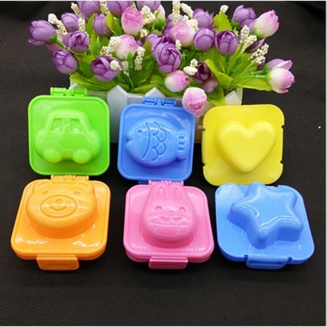 Sét 6 khuôn bento Trung