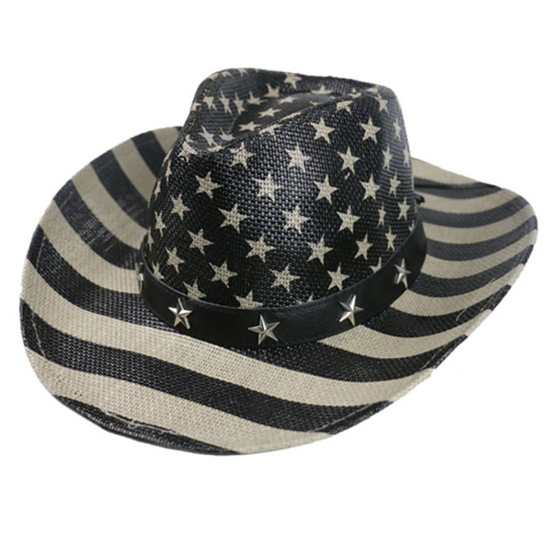 Set Kính Mát Và Mũ Cao Bồi In Hình Rave Cowgirl Cổ Điển Phương Tây Cho Nam