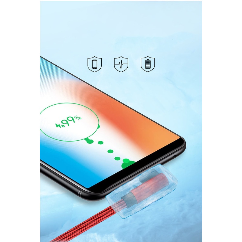 Dây Cáp Sạc Nhanh 66W Type-C Dài 1m Tiện Dụng Khi Chơi Game