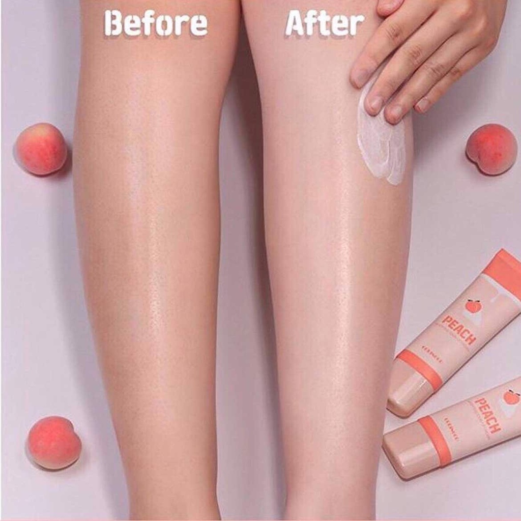 Kem Nâng Tone Không Lộ Vân Da Trái Đào CORINGCO Peach Whipping Tone Up Cream Hàn Quốc - 50ml
