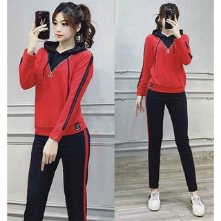 [CAO CẤP] Bộ Đồ Thể Thao Nữ Khóa Kéo TT262_HÀNG CHUẨN SHOP