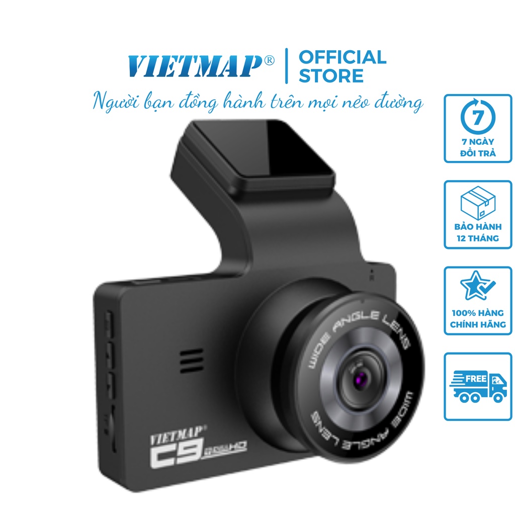 [Mã BMBAU300 giảm 7% đơn 499K] VIETMAP C9 - Camera hành trình Full HD góc rộng 170° - Hàng chính hãng bảo hành 12 tháng | WebRaoVat - webraovat.net.vn