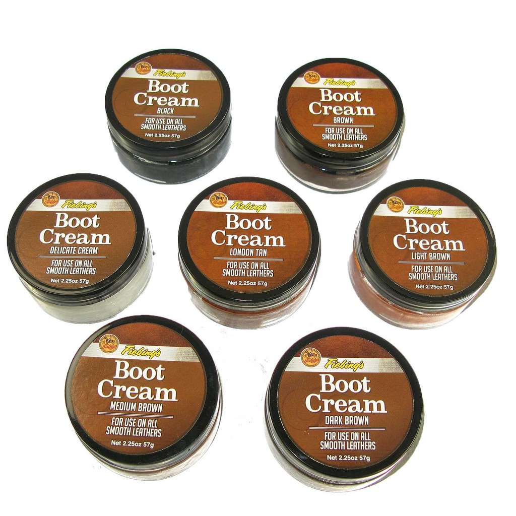 Boot Cream- Sáp đánh bóng giày nhiều màu của Fiebing's