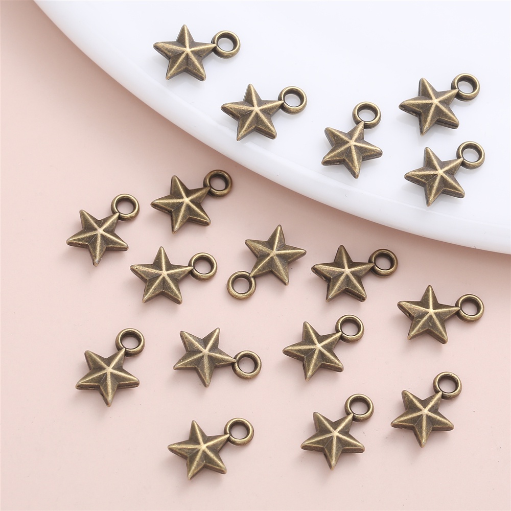 Bộ 50 Mặt Vòng cổ Hình Ngôi Sao Nhỏ Xinh Xắn