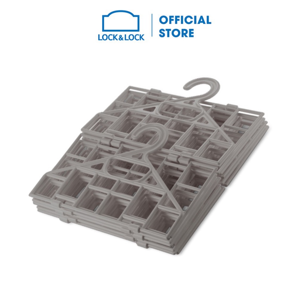 [HÀNG CHÍNH HÃNG] Kệ gấp để đồ bằng nhựa, 5 tầng, 30*15*87cm - Màu xám [ETM361GRY]