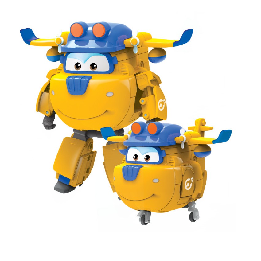 Super wings ĐỘi bay siêu đẳng đồ chơi trẻ em mô hình máy bay Donnie Team Xây Dựng MẪU MỚI cỡ lớn