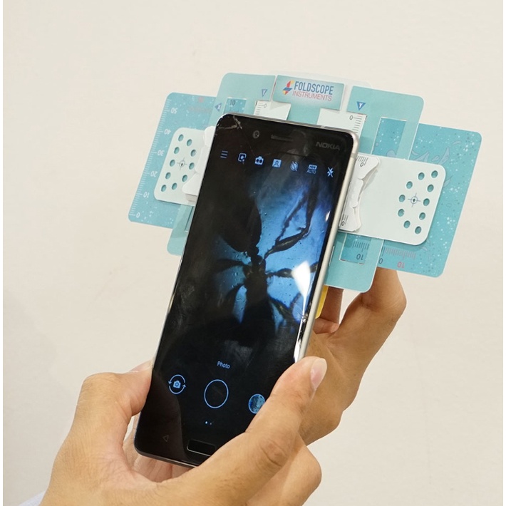 Kính Hiển Vi Giấy Foldscope