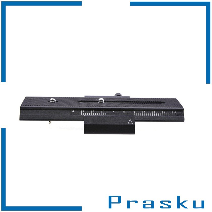 [PRASKU] Metal Macro Focusing Focus Rail Slider for DSLR Cameras,160mm