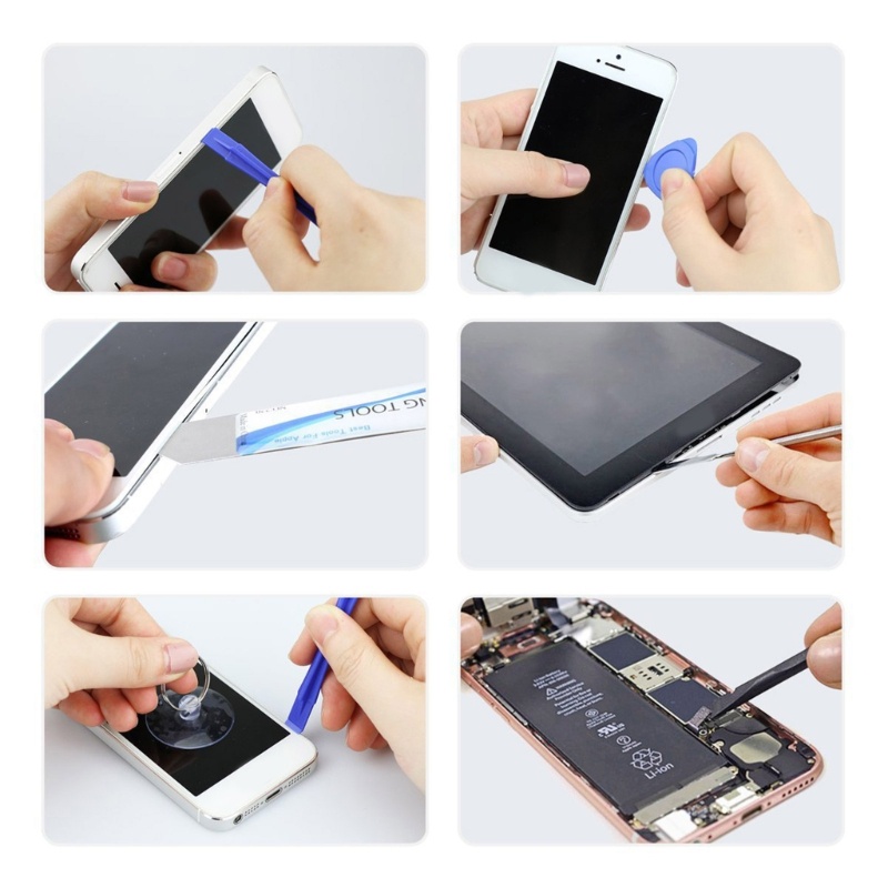 Bộ Tua Vít 80 Trong 1 Xoay 360 Độ Chuyên Dụng Sửa Chữa Điện Thoại Di Động° Thảm Silicone Chống Trượt Thiết Kế Xoay Tròn Độc Đáo