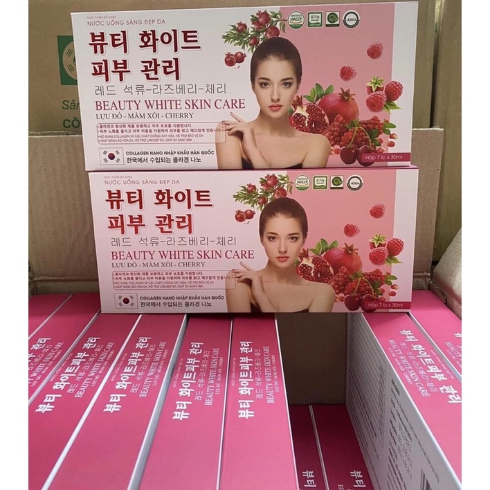 Nước uống trắng da Collagen nano beauty white skin care hỗ trợ làm đẹp mỗi ngày