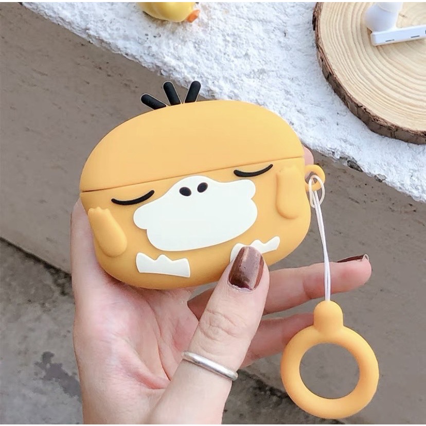 Case Vỏ Bọc Airpods Pro Hình Thú Đựng Hộp Sạc Tai Nghe Airpod Pro Bằng Silicon Dẻo Đẹp