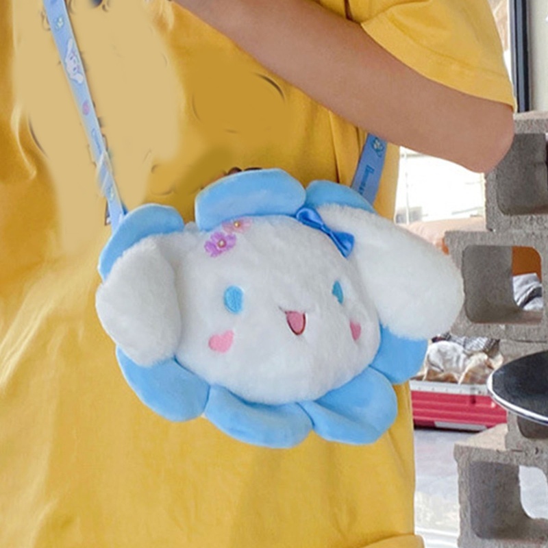 Túi Đeo Chéo Vai Hình Bông Hoa Xinh Xắn Dành Cho Nữ