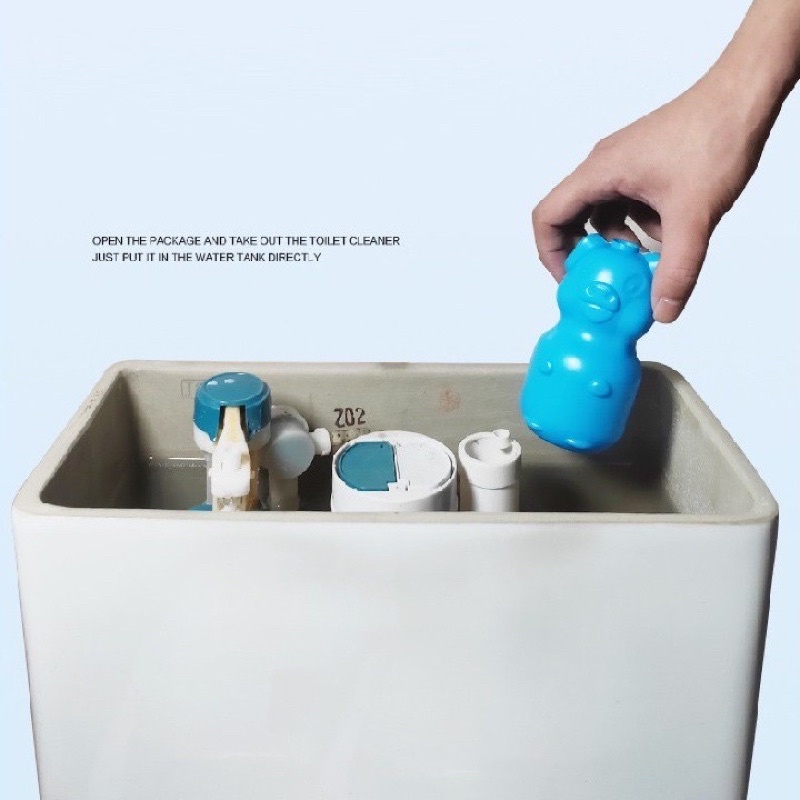 [Loại 1] Lọ thả khử mùi toilet bồn cầu, heo thả bồn cầu kháng khuẩn siêu hiệu quả