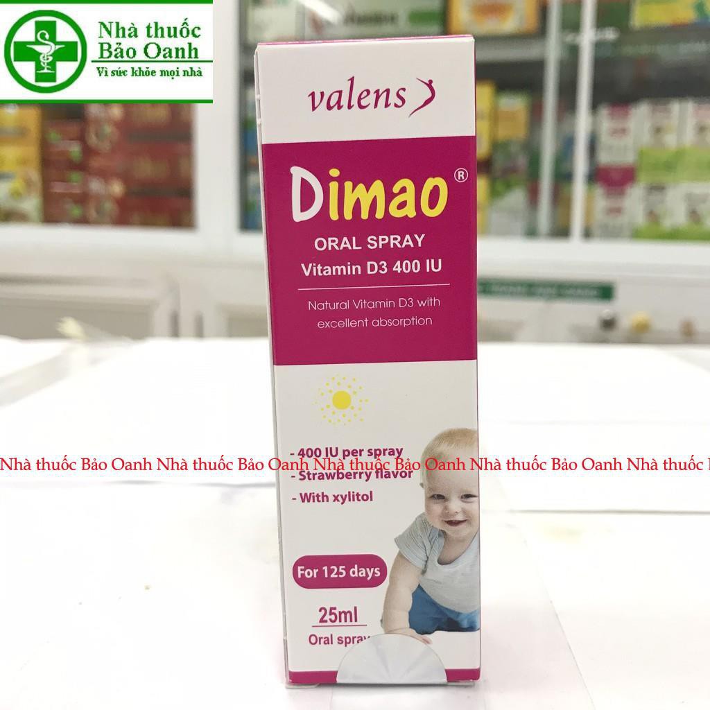 Dimao Vitamin D3 và Keovon Vitamin K2 - dạng xịt chai 25ml- hỗ trợ tăng chiều cao cho trẻ