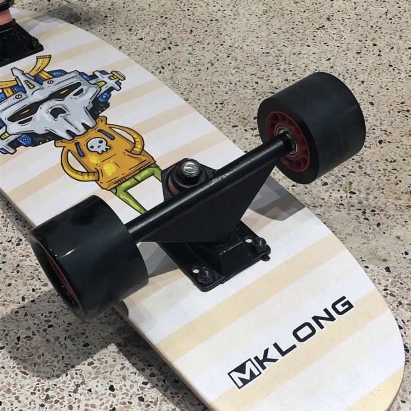 Ván trượt Cruiserboard siêu xịn hàng hiệu- MKLONG GUNSKULL CRUISER COMPLETE 22&quot;