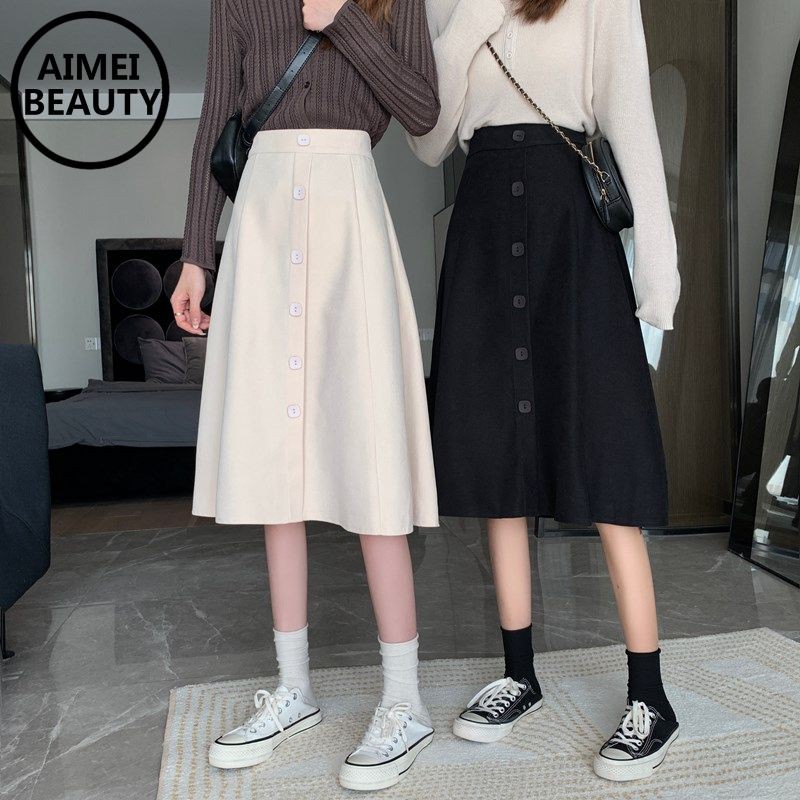 Chân Váy Nữ Lưng Cao Xếp Ly Thời Trang Hàn Quốc