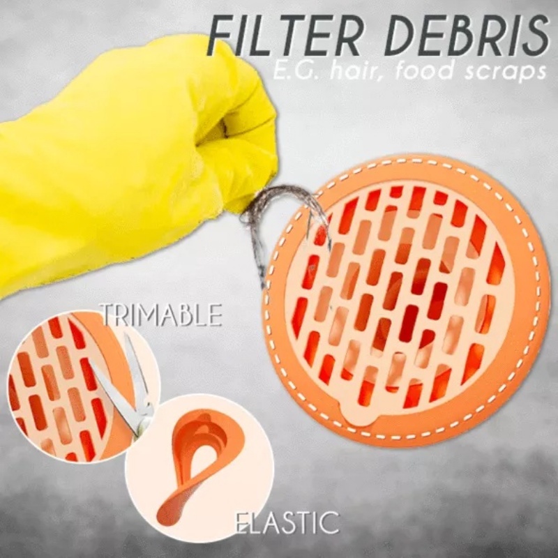 Nắp Đậy Cống Thoát Nước Bồn Rửa Chén / Phòng Tắm Bằng Silicone Chống Mùi Chống Nghẹt / Côn Trùng