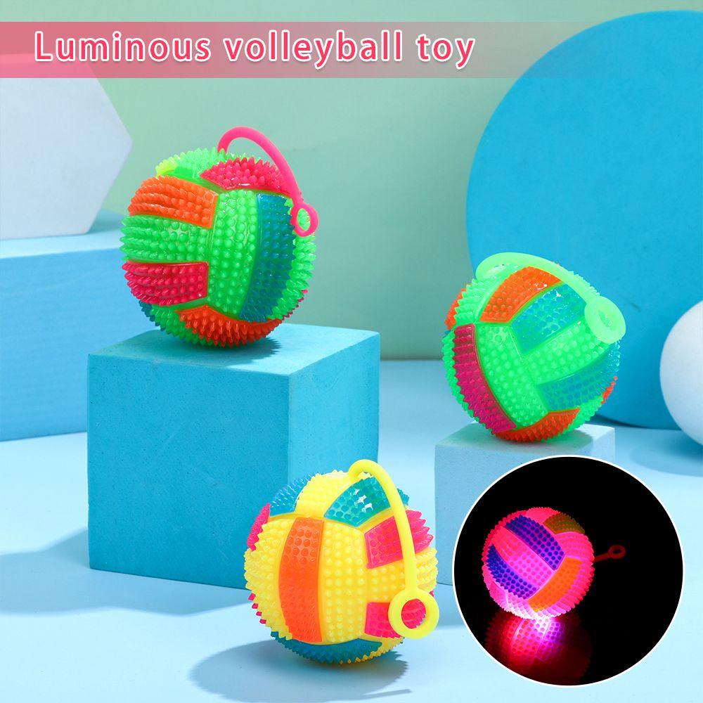 Bóng Chuyền Có Đèn LED Phát Sáng Bền Bỉ Làm Sạch Răng Cho Thú Cưng