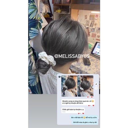 Thuốc nhuộm tóc SIÊU DƯỠNG MÉLISSA - KHÔNG XƠ - LÀNH TÍNH