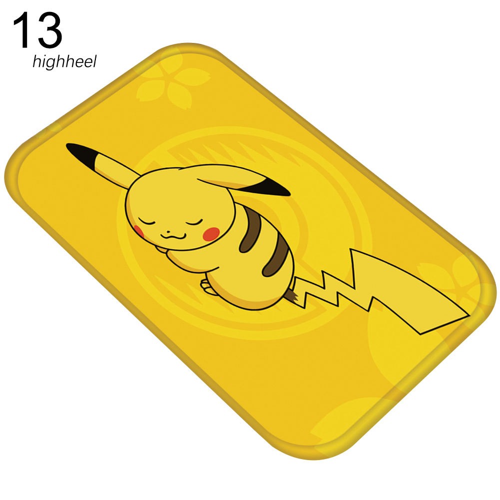 Thảm Chùi Chân Chống Trượt Hình Pikachu