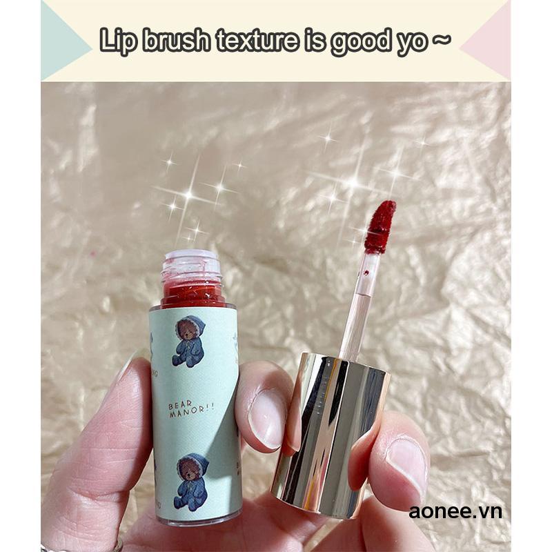 ✨✨Son Kem Lì Hohokang Cako Nino Vỏ Gấu Tròn Ngắn Lâu Trôi Chống Thấm Nước Hàng Nội Địa Trung