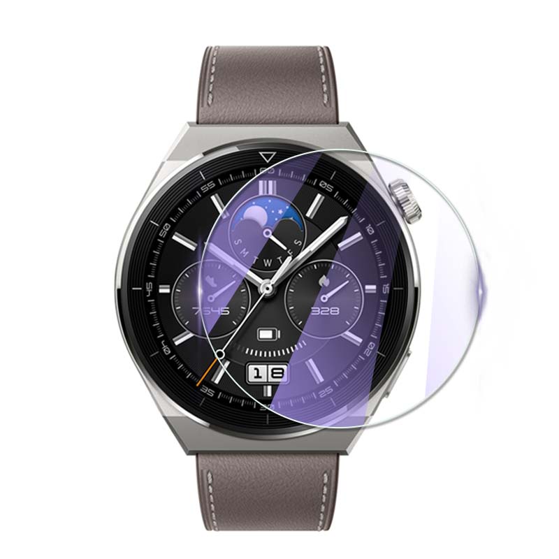 Kính Cường Lực 2.5D Bảo Vệ Màn Hình Đồng Hồ Thông Minh Huawei Watch GT 3 GT3 Pro 43mm 46mm