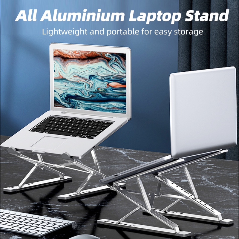 Giá đỡ laptop HdoorLink bằng nhôm có thể điều chỉnh tiện lợi chất lượng cao