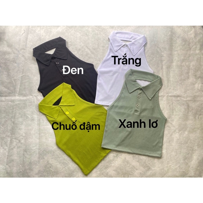 áo cổ polo hở lưng A3 | BigBuy360 - bigbuy360.vn