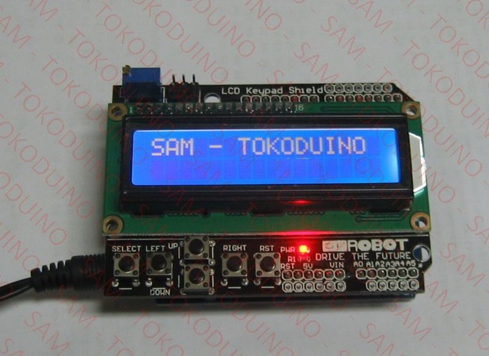 Arduino Lcd Keypad Shield - Lcd Shield 16x2