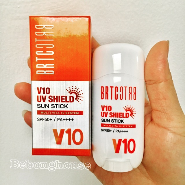 Kem Chống Nắng BRTC dạng bôi và dạng lăn V10 UV Shield Moisture SPF50+/PA++++ Hàn Quốc