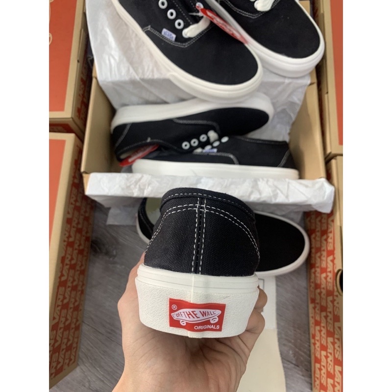 Giày Vans Classic Đen Trắng chuẩn 1:1 Box Xanh
