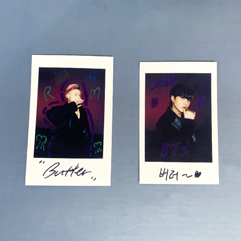 Set Card Teaser MV BTS Butter