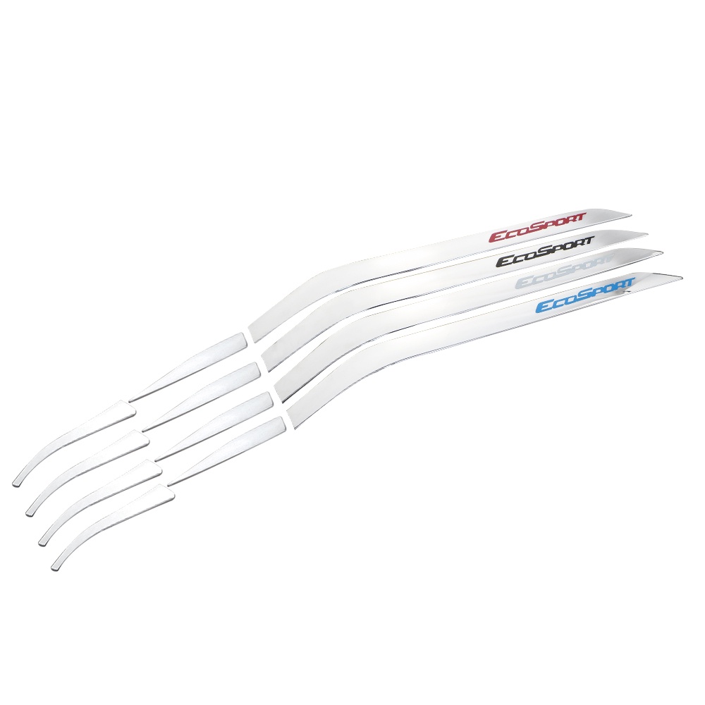 Bộ 3 Miếng Dán Trang Trí Hộp Đựng Găng Tay Cho Ford Ecosport 2012-2017 LHD