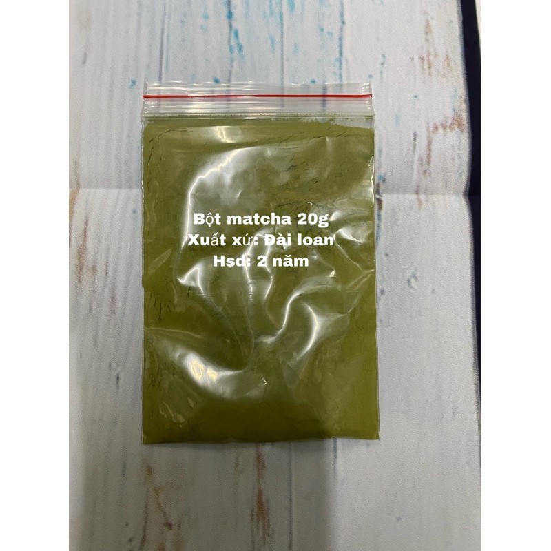 Bột matcha trà xanh  Everstyle Đài loan gói 20g