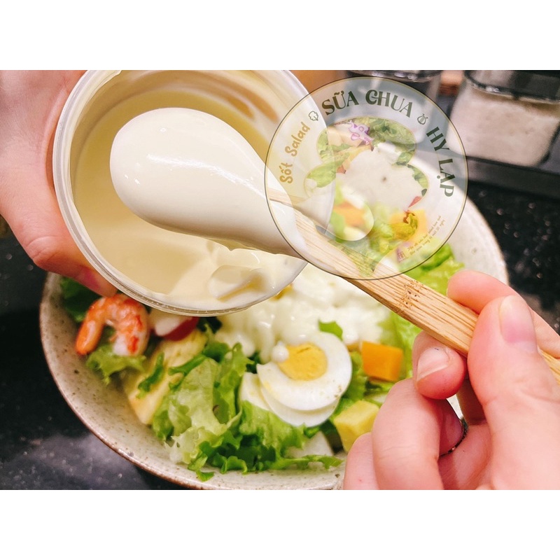 Sốt Salad sữa chua Hy lạp hũ 470gram (chỉ giao hoả tốc)
