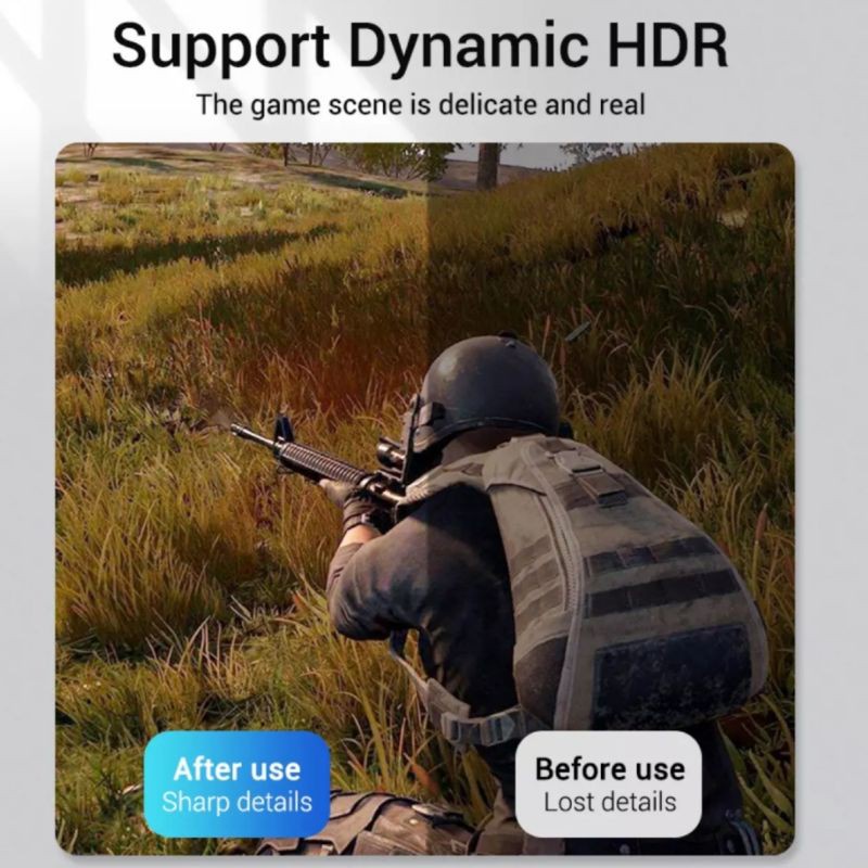 Dây cáp Gaming DisplayPort 1.4 Vention 8K 60Hz 4K 144Hz 2K 165Hz 32.4Gbps cho PC Laptop chuyên Game Tuấn Hà Store