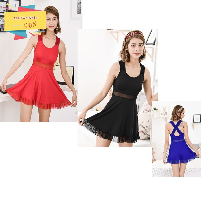 Đồ Bơi Một Mảnh Màu Trơn Gợi Cảm Cho Nữ