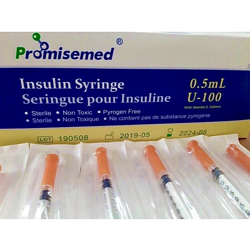 Kim tiểu đường Promisemed 0.5mL U-100 - Phan Dũng