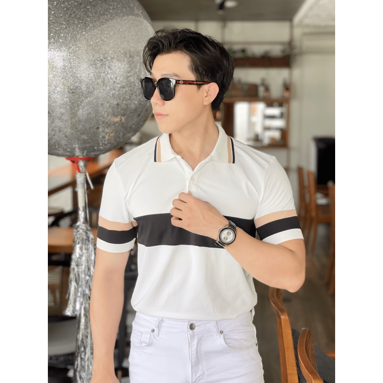 (HCM) ÁO THUN NAM CỔ TRỤ TAY NGẮN CHẤT THUN COTTON CO GIÃN ĐẶC BIỆT MỀM MỊN - THOÁNG MÁT DỄ CHỊU KOKO MI FASHION