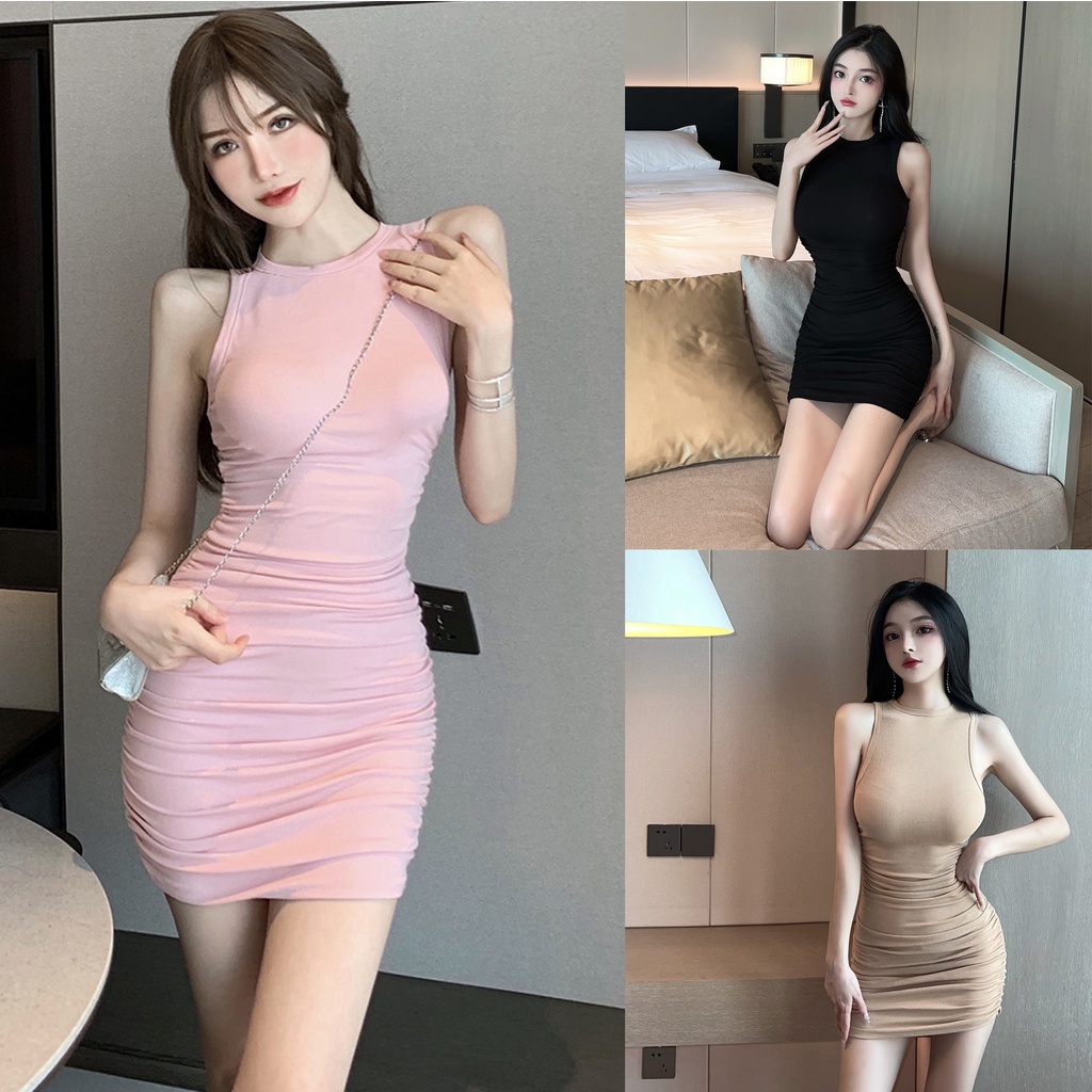 Áo Tank Top Hai Dây Màu Sắc Đơn Giản Quyến Rũ Cho Nữ