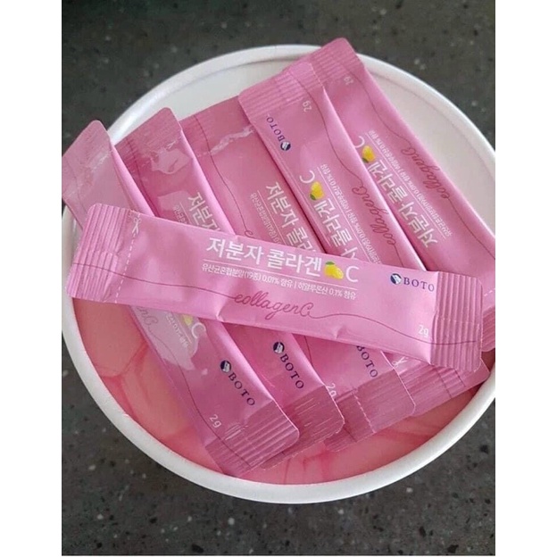 Bột uống Collagen Vitamin C Boto Hàn Quốc