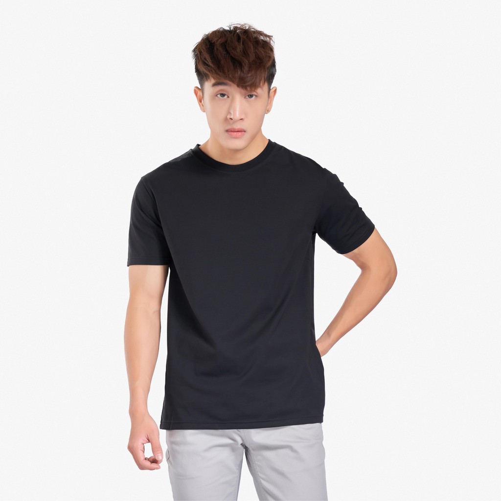Áo thun nam trắng, đen chất thun cotton mềm mịn, thoải mái, thấm hút mồ hôi CATSA