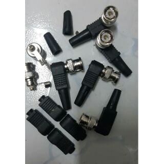 Jack nối pnj đuôi nhựa cong - giá 10 cái 80k