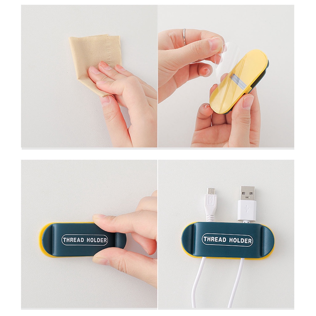 Giá Đỡ Sắp Xếp Gọn Gàng Dây Cáp Dữ Liệu Để Bàn Tiện Lợi