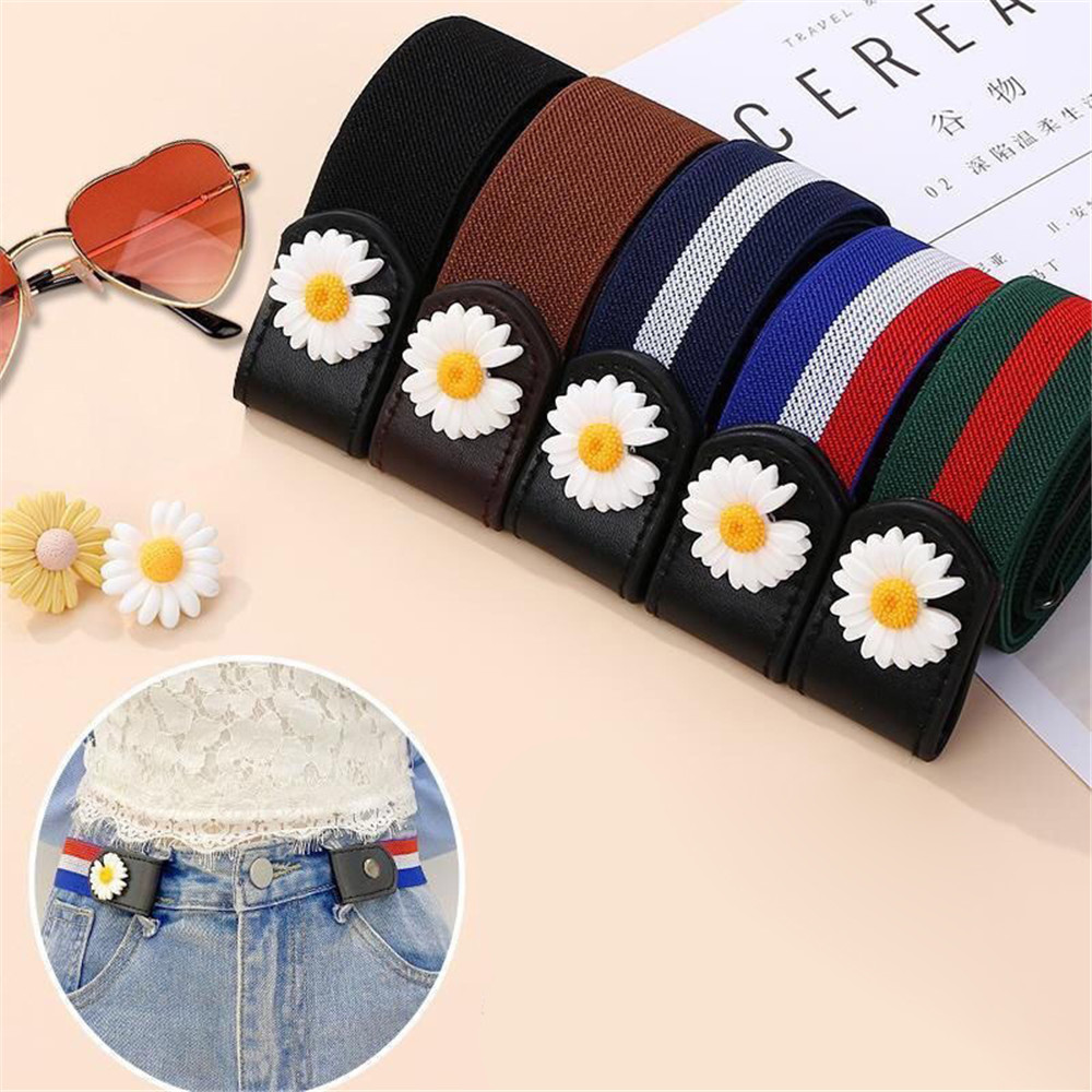 Thắt lưng nữ hình hoa cúc nhiều màu xinh xắn