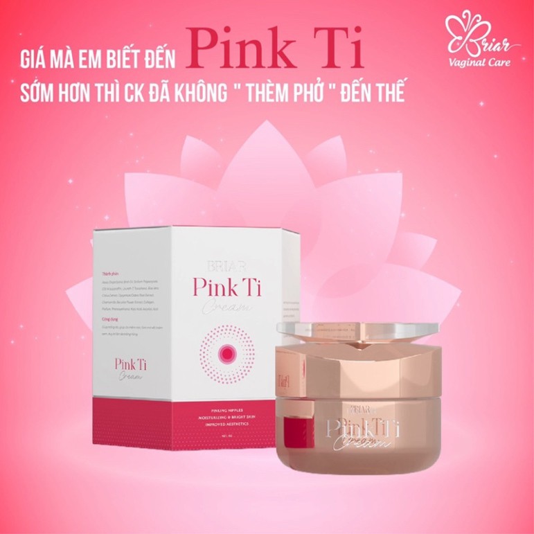 [CHÍNH HÃNG] KEM LÀM HỒNG NHŨ HOA PINK TI CREAM - XÓA THÂM NÁCH BẸN | BigBuy360 - bigbuy360.vn